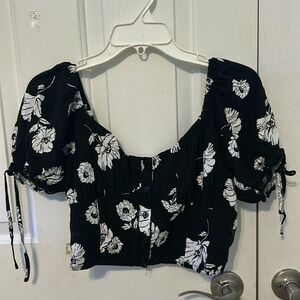 Forever 21 Flower Top